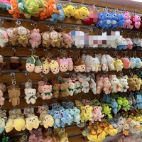 Gantungan Kunci Boneka Lucu Selebgram, Liontin Tas Ransel, Gantungan Kunci, Boneka Hadiah Perayaan Campuran, Grosir