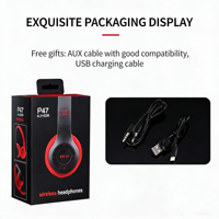 Casque de jeu supra-auriculaire TWS 5.0 avec éclairage RGB, suppression du bruit ENC, prise en charge AAC, faible latence (<30ms), double mode DJ et sport