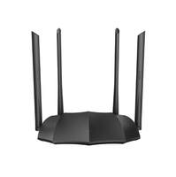 Router Tengda AC8 AC1200 de Doble Banda Gigabit, Router Inalámbrico Doméstico 5G, Router Repetidor Wifi AP con Puerto Gigabit y 4 Antenas