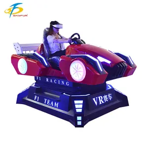 Indoor Amusement Equipment Customization 9D Virtual Reality Vr Driving Gaming Machine Car Racing Simulator