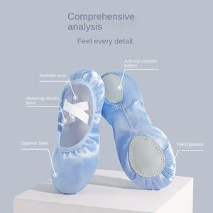 Zapatos de baile para adultos y niños, práctica de <span class=keywords><strong>Ballet</strong></span> y Yoga para mujeres y niños, zapatos de garra de gato para práctica de baile - Product Image 4