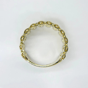 14K Vergoldeter Vintage-Bandring im Strukturierten Stil Unisex Goldring für Männer und Frauen Klassischer Langlebiger Schmuck - Product Image 4
