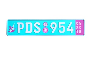 Placa <span class=keywords><strong>de</strong></span> matrícula decorativa <span class=keywords><strong>de</strong></span> tamaño europeo, placa <span class=keywords><strong>de</strong></span> matrícula <span class=keywords><strong>de</strong></span> estilo europeo personalizada - Product Image 4