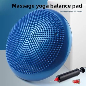 Colchoneta de Yoga Inflable para Equilibrio, Cojín de Masaje Engrosado Antiexplosión, Almohadilla Suave para Rehabilitación de Pies y Fitness - Product Image 3