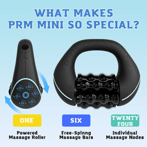 Masajeador Eléctrico de Percusión de 3 Velocidades, Vibración Muscular Profunda, <span class=keywords><strong>Mini</strong></span> Rodillo de Masaje Corporal Personalizado <span class=keywords><strong>2025</strong></span>, Gran Venta - Product Image 2