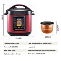 Cuisinière à riz électrique automatique 6L 14-en-1 Plus 9-en-1 Autocuiseur pour usage domestique