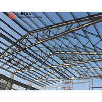 Structure en poutre H Q355B résistante à la pression et à l'usure - Approuvée CWB pour les installations de stockage de moules, bâtiments métalliques préfabriqués