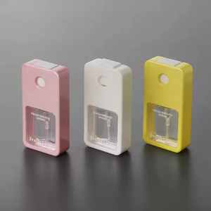 Vacío 10ml plástico Mini bolsillo tarjeta de crédito niebla Perfume Spray botella para desinfectante de manos - Product Image 2