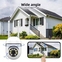 Kamera Jaringan Nirkabel PTZ Wifi Kamera Keamanan Kamera Pengawas Kamera IP Mini Kamera Keamanan Rumah HD Berputar Dalam Ruangan