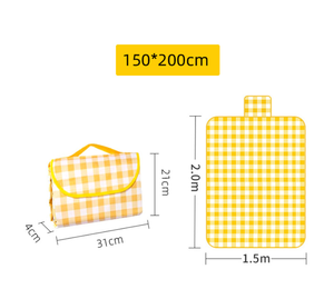 Alfombra Portátil de Tela Oxford Gruesa, Resistente a la Humedad, Ideal para Campamentos al Aire Libre, Ampliada para Picnics de Primavera/Otoño - Product Image 5