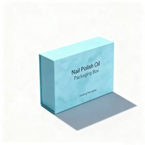 Boîte en papier de luxe personnalisée en gros coffret cadeau pour cosmétiques boîte d'emballage magnétique recyclable pour vernis à ongles à clapet crème pour le visage - Product Image 5