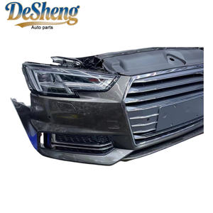 Expédition rapide. Pour Audi A4, S4 : pare-chocs avant, phares LED, calandre, <span class=keywords><strong>radiateur</strong></span>, ailettes, ailes. Haute qualité, best-seller. - Product Image 5