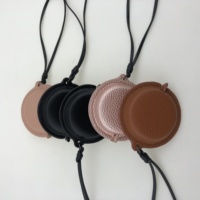 Nouveau ruban à mesurer rond 1.5 M Mini ruban à mesurer de poche en cuir avec Logo personnalisé