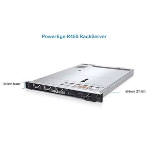 Serveurs Dell R450 8*2.5/4314*1/32G 3200*2/PM1643A 960G SAS*6/BOSS S2+240GM.2*2/HBA355i/IDRAC 9/2*1GB Poweredge R450 Rack Server - Product Image 2