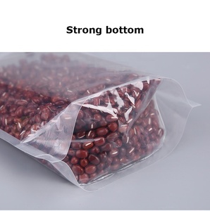 Khóa Zip khóa doypack đứng lên túi rõ ràng trong suốt nhựa Snack thực phẩm đóng gói túi với dây kéo - Product Image 3