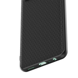 Funda de silicona para móvil OPPO <span class=keywords><strong>Realme</strong></span> 7i /C17, cubierta trasera duradera con diseño de textura cruzada de TPU con agujero preciso, proveedor de fábrica - Product Image 3