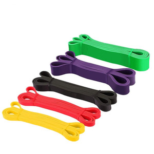 2023 New Arrival Eco-Friendly Fitness Elastic Latex Yoga Pull-Up Stretch <b>Workout</b> Resistance Loop <b>Bands</b> Set Long Exercise <b>Bands</b> - Product Image 3