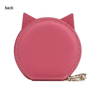 Porte-monnaie AndoBag pour femmes, en cuir de vache véritable, pochette à monnaie tendance, style coréen, petit sac de rangement avec porte-clés 1530 - Product Image 3