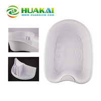 Grande baignoire spa pour les pieds en plastique, bassin pour les pieds pour une détoxification des pieds