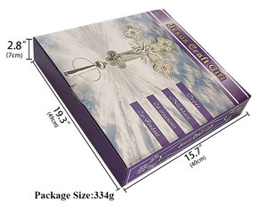 Nuevo Diseño de Cruz Grande Ortodoxa Católica de Doble Cara, Cruz Procesional de Mano, Fabricada por Proveedor Religioso HT - Product Image 6