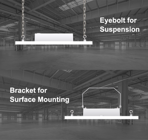 Éclairage LED rond sans pilote UFO Highbay de 300 W pour l'aquaculture et l'élevage de poissons, avec lumen linéaire CSA Adiding 3030 Campana - Product Image 6