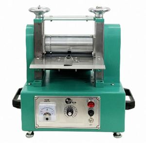 Machine à plier les bandes de cuir de 15 cm pour rubans délicats, avec rouleau de gaufrage pour bracelets de montre, chaussures, ceintures en cuir et bandes d'épaule - Product Image 1