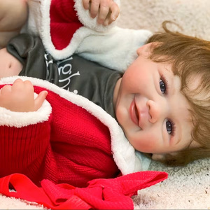 OtardDolls Reborn Doll, poupée réaliste de 50 cm avec pull rouge, pour cadeau - Product Image 2