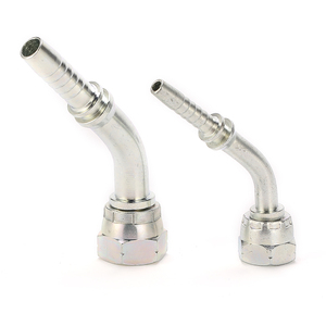 Raccordo a Gomito Femmina 45 Gradi BSPP <span class=keywords><strong>DKR</strong></span> per Sistemi Idraulici - Product Image 1