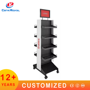 Cửa Hàng Tùy Chỉnh Giá Trưng Bày Kim Loại Soda Sữa Nước Bia Siêu Thị Giá Trưng Bày Đồ Uống Năng Lượng Cà Phê Trưng Bày Chai Nước Giải Khát - Product Image 5