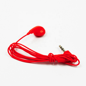 Earphone <strong>Noise</strong> Cancelling Earphones Wired Low Price Cheap Earphone Disposable Earphone, Headphone,aviation Headset - Product Image 4