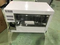 Rôtissoire à un niveau en acier inoxydable commerciale rentable Barbecue électrique/gaz Gril de poulet