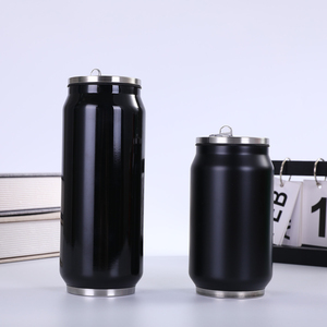 Gobelet à café personnalisé avec logo, écologique, à double paroi en acier inoxydable, tasse à café isolée sous vide avec couvercle - Product Image 2