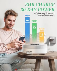 Dispensador de Pastillas Inteligente Colorwing 2025 para Personas Mayores, Organizador de Medicamentos Automático de 31 Compartimentos, Bluetooth/Alarmas/Huella Dactilar/Mecánico - Product Image 5