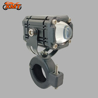 Focos LED para Motocicleta, 12-80V, Luces Intermitentes para Motocicleta, Faros Delanteros LED para Motocicleta, ATV, UTV