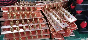 Busbar Copper Bar Set For Grounding Earth Bar