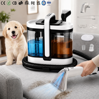 Nettoyeur de tapis haute performance, aspirateur eau et poussière, nettoyeur vapeur multi-surfaces pour tissus d'ameublement, pour la maison et l'automobile