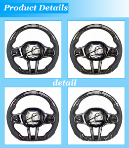 Nouveau produit phare : Volant en fibre de carbone forgée pour CS G30/G31/G32/X3 G01/X4 G02 M2 G87 M3 G80 M4 G82 G42 G20 - Product Image 6