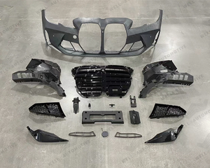 Kits de parachoques delantero de accesorios de coche al por mayor de fábrica con rejilla de red para 3-SERIES G20/G28 actualizado M3 20-22 - Product Image 3