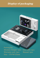 OEM ODM Mini chargeur sans fil magnétique portable Gadgets intelligents Station de charge 3 en 1 pour Smart