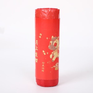 Sacs poubelles festifs de l'Année du Cheval, épais, à cordon, jetables, pour la maison, édition Nouvel An - Product Image 5