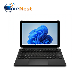Tablette portable pour étudiants CoreNest 10,1 pouces avec clavier détachable, processeur Intel Core M3 <span class=keywords><strong>8100Y</strong></span>, 12 Go de RAM, écran tactile, ordinateur portable éducatif - Product Image 4