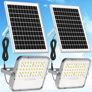 Projecteur solaire mural LED 40W IP65 étanche pour extérieur, super luminosité, haute performance, vente en gros - Product Image 1