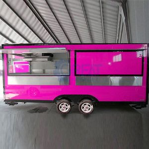 Remorques pour chevaux, Bar mobile, Camionnette de vente de glaces, Food truck vintage, Stand de restauration en conteneur, Kiosque alimentaire, Remorque alimentaire, Cuisine mobile - Product Image 1