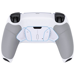 White Rubberized Grip Remappable RISE4 Remap Kit for PS5 with Upgrade Board & Back Shell and Back Button for PS5 Controller - Product Image 6
