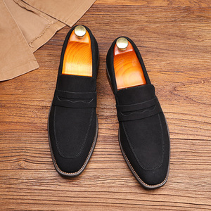 2561 mocassini Casual da uomo alla moda britannica da uomo chiusura a Slip estiva con un pedale pigro taglie forti-all'ingrosso - Product Image 3
