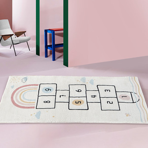 New children memory hopscotch rainbow carpet baby indoor games tappetino per gattonare decorazioni per la stanza dei <span class=keywords><strong>bambini</strong></span> - Product Image 1