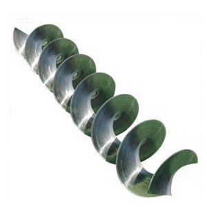 Couteau de vol de tarière de convoyeur à vis forant des lames laminées à froid continues pour l'équipement de traitement des déchets miniers agricoles - Product Image 5