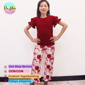 2 uds. Conjuntos de pijamas para niños, Tops y pantalones de algodón, Conjunto personalizado al por mayor, trajes, ropa para niños - Product Image 4