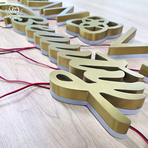 Letras Metálicas Personalizadas para Publicidad, Letras LED 3D, Cómo Hacer Letreros, Número de Casa, Letrero Retroiluminado - Product Image 2