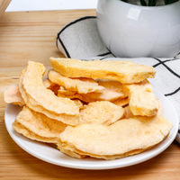 Keripik Melon Cantaloupe (Hami Melon) Beku-Kering Sehat, Siap Santap, Rasa Manis Alami, Kemasan Vakum